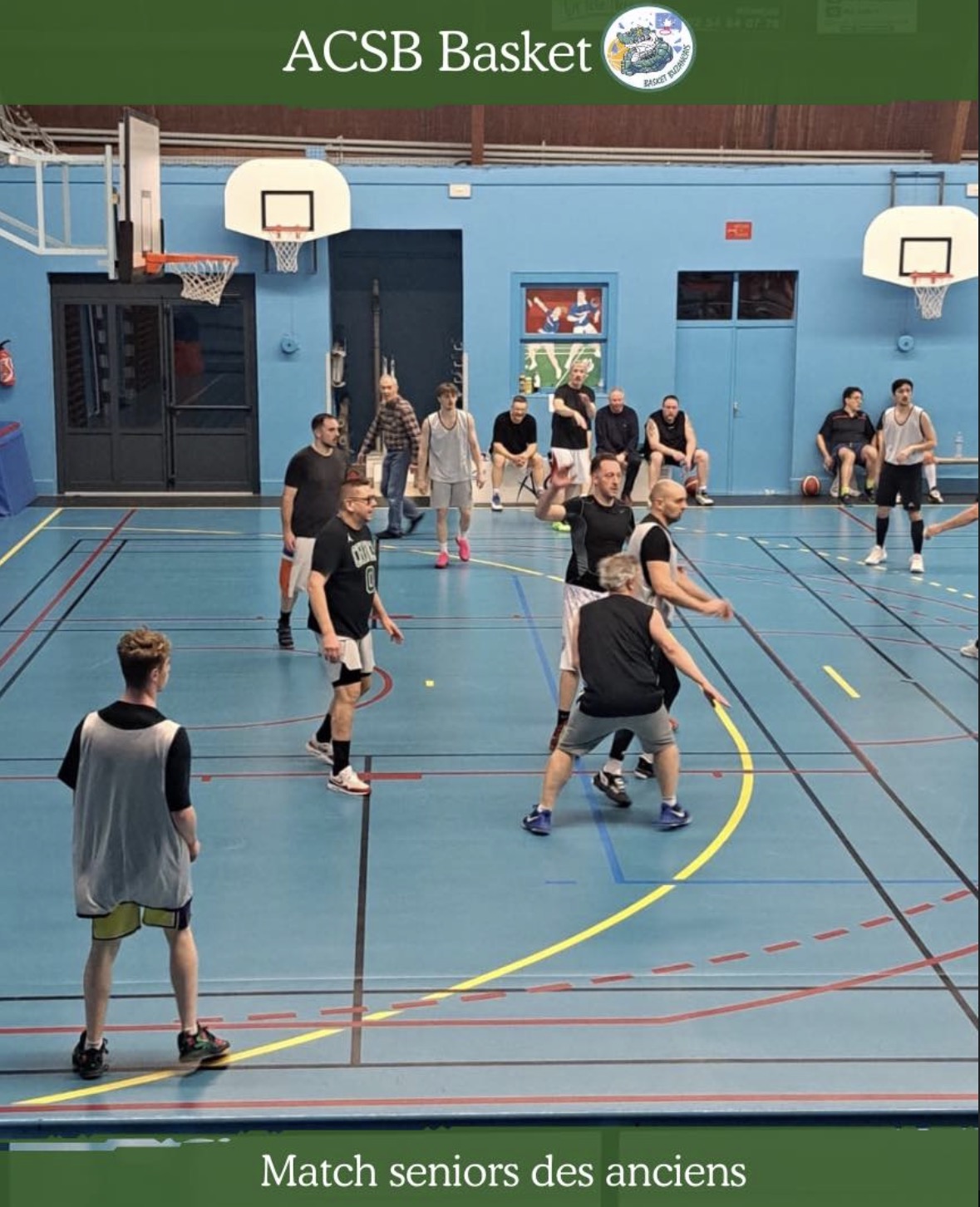 Match seniors des anciens